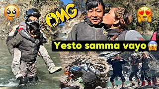 YESTO DIN PANI AAYO😪RIDE MA BUDA KO MAYA🤗LAGEYO RUKUMKOT TERW😍DOLPA RIDE DAY7❤️ [upl. by Laenaj]