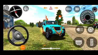 Modified mahindra thar Games Indian Cars Gadi Wala Game  Car Game Android Gameplay [upl. by Doe5]