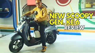 REVIEW  New Honda Scoopy 2025 Gen ke6 [upl. by Ylus988]