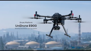 Reebots First drone Platform UniDrone E900 Shakes the Market [upl. by Lliw892]