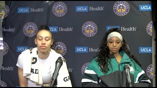 LA Sparks Basketball  Postgame Press Conference 52124 [upl. by Candice]