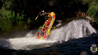 Rafting on the Kaituna River Okere Falls Rotorua  New Zealand [upl. by Akenit]