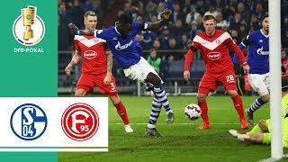 FC Schalke 04 vs Fortuna Dusseldorf 41  Highlights  DFBPokal 201819  Round of 16 [upl. by Joan]