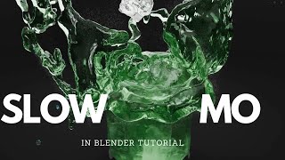 Slow Motion Render in Blender [upl. by Morris]