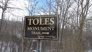 Snow Covered Hike to Toles Monument and The Old Lynhurst Traction Line [upl. by Saint379]