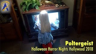 Poltergeist maze at Halloween Horror Nights Hollywood 2018 [upl. by Ocsic]