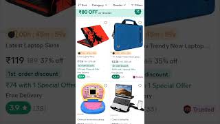 Mesho shopping app laptop price [upl. by Woodberry681]