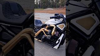 Turbocharged Harley Davidson VRod With Nitrous  Pure Exhaust Sound harleydavidson vrod bike [upl. by Ecyar]