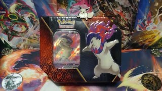 Hisuian Typhlosion V Divergent Powers tin opening [upl. by Acimahs]