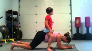 Weighted Plank with Kid [upl. by Landa]