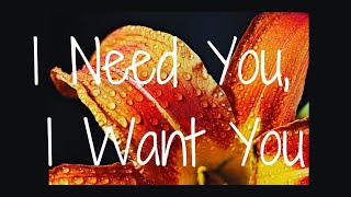 I Need You I Want You [upl. by Woods]