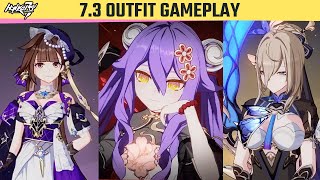 Honkai v73  New Outfit Showcase  Sirin Sushang Aponia [upl. by Mylan64]