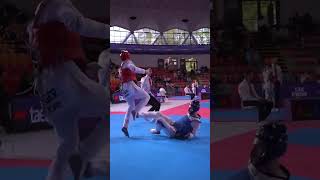 💗TAEKWONDO BASIC KICK AND SPRING KICK ROUND  DOLIO KICK FOR KNOCKOUT 😈🔥 [upl. by Acinnej199]