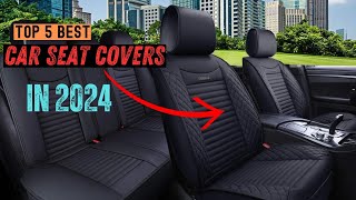 Best Car Seat Covers On The Market 2024  Top 5 Car Seat Cover Review  Best Buy Amazon [upl. by Coral]