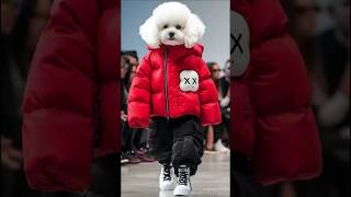 Winter is coming were ready to stand with Stark family dog fashion dogfashionshow [upl. by Artekal275]