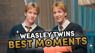 The Weasley Twinss Most Iconic Moments [upl. by Marys39]