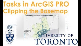 Tasks in ArcGis Pro Clipping the Basemap [upl. by Chrisy277]