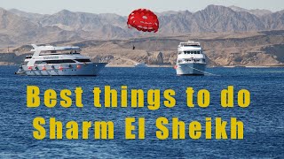 13 BEST Things to Do in Sharm El Sheikh Egypt  Travel Guide [upl. by Silvain]