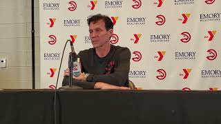 Quinn Snyder After Atlanta Hawks 129117 Win vs Wizards 11152024 [upl. by Elbon]