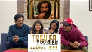 ANIMAL Movie Trailer Reaction  Ranbir Kapoor  Rashmika Mandanna  Anil Kapoor  Bobby Deol [upl. by Pattin]