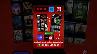 Youtube Premium Netflix iptv Prime Video Service Available netfilix youtubepremium iptv iptvuk [upl. by Nahshu652]