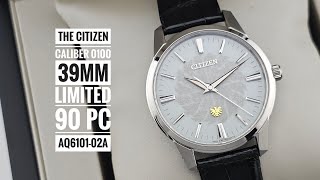 The Citizen Caliber 0100 1 Second Per Year 39mm Limited Edition 90 Pc AQ610102A [upl. by Lebiram362]