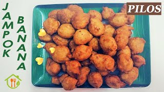 Jampok Banana in new version  Banana Balls  Pilos  Try this Sweet [upl. by Kelton]