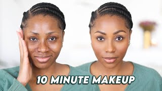 10  MINUTE EVERYDAY MAKEUP FOR WORK amp SCHOOL NO FALSE EYELASHES NO BAKING  BEGINNER FRIENDLY [upl. by Alanah]