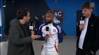 Alexandre Lacazette et Corentin Tolisso réagissent après Le Havre 04 OL [upl. by Eisiam]