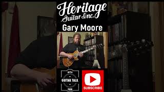 Heritage Guitar Gary Moore Model heritageguitarinc heritageguitars garymoore toddbeebe [upl. by Tierell771]