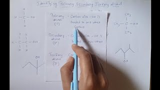 How to identify primary secondary tertiary alcohol  NEETJEE [upl. by Ydnes]