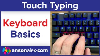 Typing Tutorial Beginner Keyboard Skills [upl. by Fennie421]