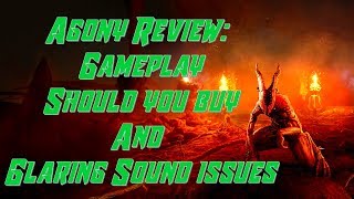 Walk through Open World Agony Xbox One X 2018  Review Gameplay worth buying Sound issues problems [upl. by Yenattirb363]