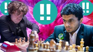 Nihal Sarin vs Magnus Carlsen 9 [upl. by Gareri]