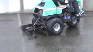 Sold Cushman Textron Groom Master 3 Wheel Turf Field Groomer W bidadoocom [upl. by Zimmermann]