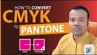 How to Convert CMYK to Pantone  CMYK to Pantone  Converting Colour in Illustrator  illustrator [upl. by Drue]