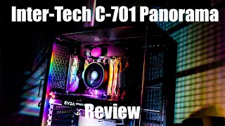 InterTech C701 Panorama Review Test  Besser als das LianLi O11 Dynamic   German Deutsch [upl. by Darwen]