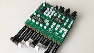 Drawbars for Nord Stage Short demo of the DIY Drawbar Organ MIDI Kit from Fosse Controllers [upl. by Ennylyak318]