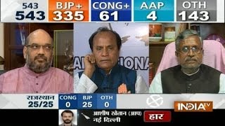 LS polls 2014 trends with Rajat SharmaAb ki Bar Modi Sarkar Part 2 [upl. by Newmark]