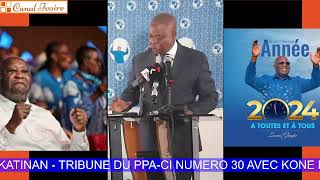 TRIBUNE DU PPACI NUMERO 30  LE DOCTEUR KONE KATINAN REPOND A COULIBALY KUIBIERT [upl. by Ragnar302]