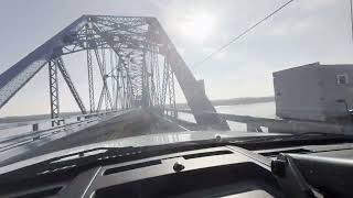 Brookport Bridge  FULL DRIVE  US 45  Paducah KY to Brookport IL [upl. by Selohcin645]