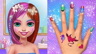 Fun Care Makeover for Girls Glitter Makeup Sparkle Salon  Android gameplay TabTale [upl. by Stephani]