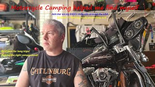 Motorcycle Camping Cross Country  My 8400 mile 23 day ride around the USA  Part 1 [upl. by Euqinaj437]