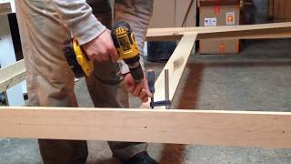 Queen Size Bed Frame DIY [upl. by Johnson]