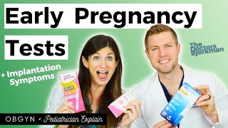 How Early Can You Take a Pregnancy Test OBGYN Explains Implantation amp Early Pregnancy Symptoms [upl. by Susie]