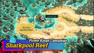 Lvl 39 Sharkpool Reef 5 Towers  Kingdom Rush Vengeance Pirate Kings Campaign [upl. by Winters]