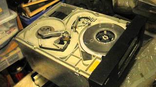 Cipher Cache Tape M990 9track magnetic tape drive [upl. by Adnoryt678]