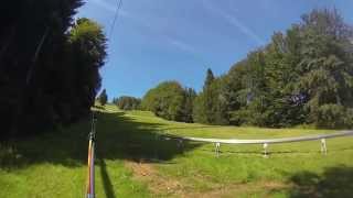 Braso Brandauer Sommerrodelbahn Grünberg Flitzer Gmunden 2014 POV Onride [upl. by Girand]