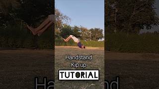 Handstand KipKick Up Tutorial ✅💯 shorts kickup kipup tutorial [upl. by Essej608]