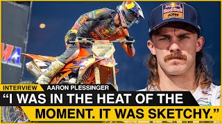 “I was in the heat of the moment It was sketchy”  Aaron Plessinger on Indianapolis [upl. by Eimerej]